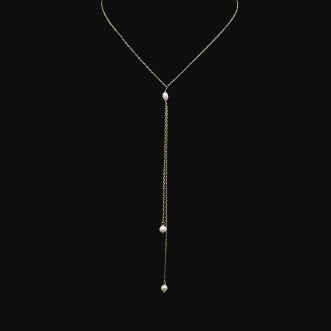 Twilight Drift Lariat Necklace