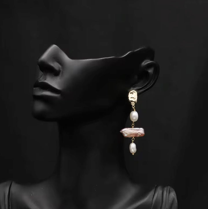 Aurora Muse Baroque Pearl Earrings